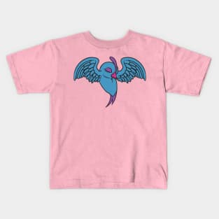 Tattoo Style Bird Kids T-Shirt